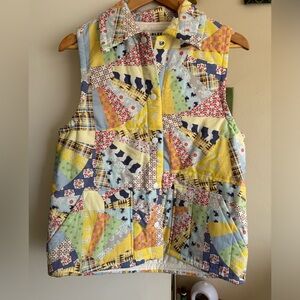 Carleen patchwork vest